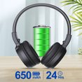 thumbnail image 3 of Auriculares, Radio, Auriculares, Carga FM, Auriculares montados en la cabeza, 3 of 5