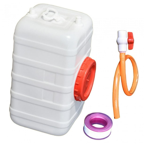Réservoir Eau 100L Plastique Qualité Alimentaire, Avec Robinet, Pour Caravane Camping Rando 80L Dispo
