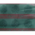 thumbnail image 4 of oneOone Georgette Viscose Fabric Leaves & Lotus Block Print Sewing Fabric BTY 42 Inch Wide, 4 of 4