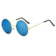 thumbnail image 3 of Gafas de sol redondas retro para niños, gafas de sol redondas reflectantes con película de color para bebés y niños, gafas de sol modernas para niñas y mujeres, 3 of 6