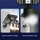 thumbnail image 4 of Fiudx Luz con Sensor de Movimiento para Exteriores, 87 Led de Iluminación Brillante, 3 Modos de Iluminación, Energía Solar, Impermeable Ip55, Fácil Instalación, para Patio, Jardín, Puerta de Entrada,, 4 of 6