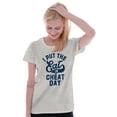 thumbnail image 4 of I Put Eat In Cheat Day Funny Foodie Womens Slim Fit Graphic Tee Brisco Brands M, 4 of 5