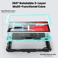 thumbnail image 3 of For Lenovo Tab M11 11 inch 2024 TB330FU TB331FC Xiaoxin Pad 11 10.6 TB128FU TB125FU Tablet Case Rotation Strap Stand Armor Cover Sky Blue TB125FU or TB128FU, 3 of 6