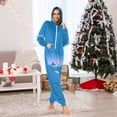 thumbnail image 6 of IAUYY Unisex Adult Onesie Pajamas Ultra-Soft Crystal-Soft Fabric, Halloween Adult Onesie Pajamas Adults,With a Zipper Plus Size Onesie Pajamas, Three Small Islands, 6 of 7