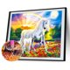 thumbnail image 1 of Cuadros Decorativos Diamante pintura 5D arco iris caballo DIY taladro redondo completo mosaico artesanal (E1430) Tmvgtek embutido en tela, 1 of 6