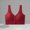 🔥 Red, variant on YYV No Underwire Push up Bras for Women Sostenes Para Mujer Sin Varillas Seamless Bras Seamless Wide-Shoulder Sports Bra Wireless Support for Large Bust Gathered Back Concealing Design Removable