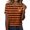 200#Yellow, variant on Women's Loose Fit Crew Neck Tees Contrast Orange Collar Pumpkin Face Print Oversized Fashion Halloween Summer Tops Khaki 2XL