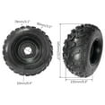 thumbnail image 2 of 32" Golf Cart Rear Differential Axle Kit with Powerful 60V 3000W DC Brushless Motor 5000RPM For DIY Electric Vehicles ATVs, UTVs, Quads, Buggy, Dolly Carts, Trikes, Go Kart (22x10-10 Wheels), 2 of 9