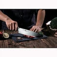 thumbnail image 6 of TUO Chef Knife Kitchen Knives Chef’s Knife, High Carbon German Stainless Steel Cutlery Rust Resistant, Pakkawood Handle Luxurious Gift Box 8 inch Chopper Fiery Phoenix Series, 6 of 6