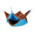 thumbnail image 2 of Hamaca de conejillo de Hámster Sunnimix Cama hamaca de hámster Azul 35x35cm, 2 of 8