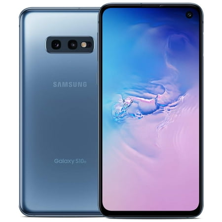 Restored Samsung Galaxy S10e SM-G970U 128GB AT&T Unlocked Smartphone - Prism Blue (Refurbished)
