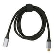 thumbnail image 1 of USB C Extension Cable, 10Gbps Data Sync, 100W Power Delivery, 4K 60Hz Video Output, USB C Cable With E Marker Chip For Charging, Transmission, Video Output, 1 of 8