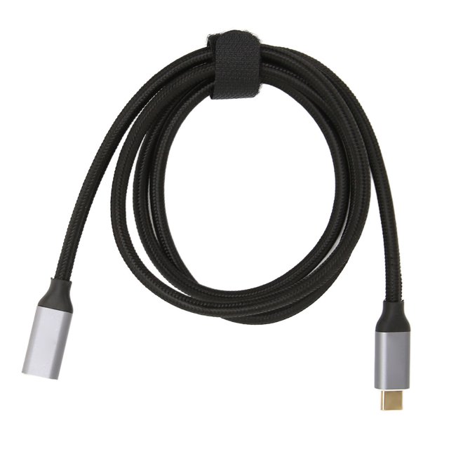 USB C Extension Cable, 10Gbps Data Sync, 100W Power Delivery, 4K 60Hz Video Output, USB C Cable With E Marker Chip For Charging, Transmission, Video Output