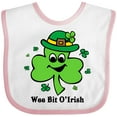 thumbnail image 3 of Inktastic Wee Bit O'irish Boys or Girls Baby Bib, 3 of 4