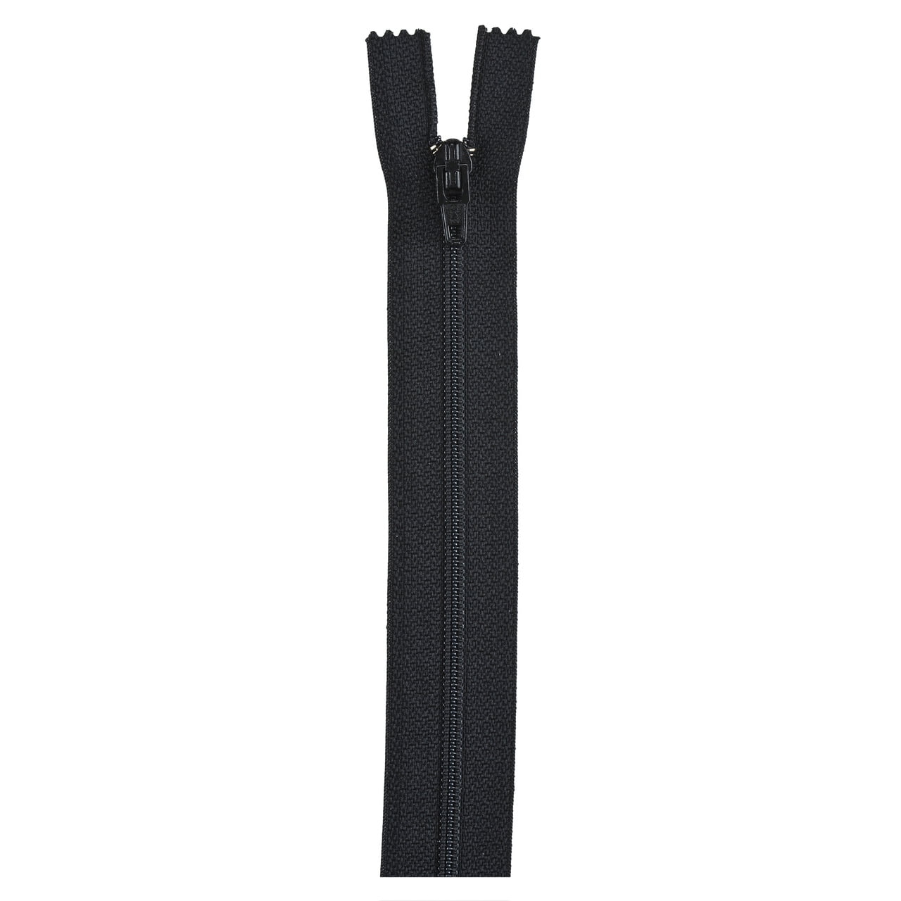 (3 pack) Coats & Clark Polyester 22" All Purpose Black Sewing Zipper, 1 Each
