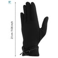 thumbnail image 4 of Deago 2 Pairs Womens Winter Gloves Warm Touchscreen Texting Gloves Fleece Lined Windproof Gloves (Navy), 4 of 9