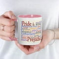 thumbnail image 5 of CafePress - Pride And Prejudice Mug - 11 oz Ceramic Mug - Novelty Coffee Tea Cup, 5 of 6