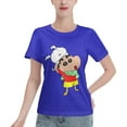 thumbnail image 1 of Women's Basic Short Sleeve T-Shirt Crayon Shin Chan, 1 of 6
