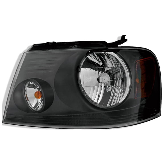 Headlight Front Lamp for 07-08 Ford F150 Pickup (Gray Trim) Driver Left