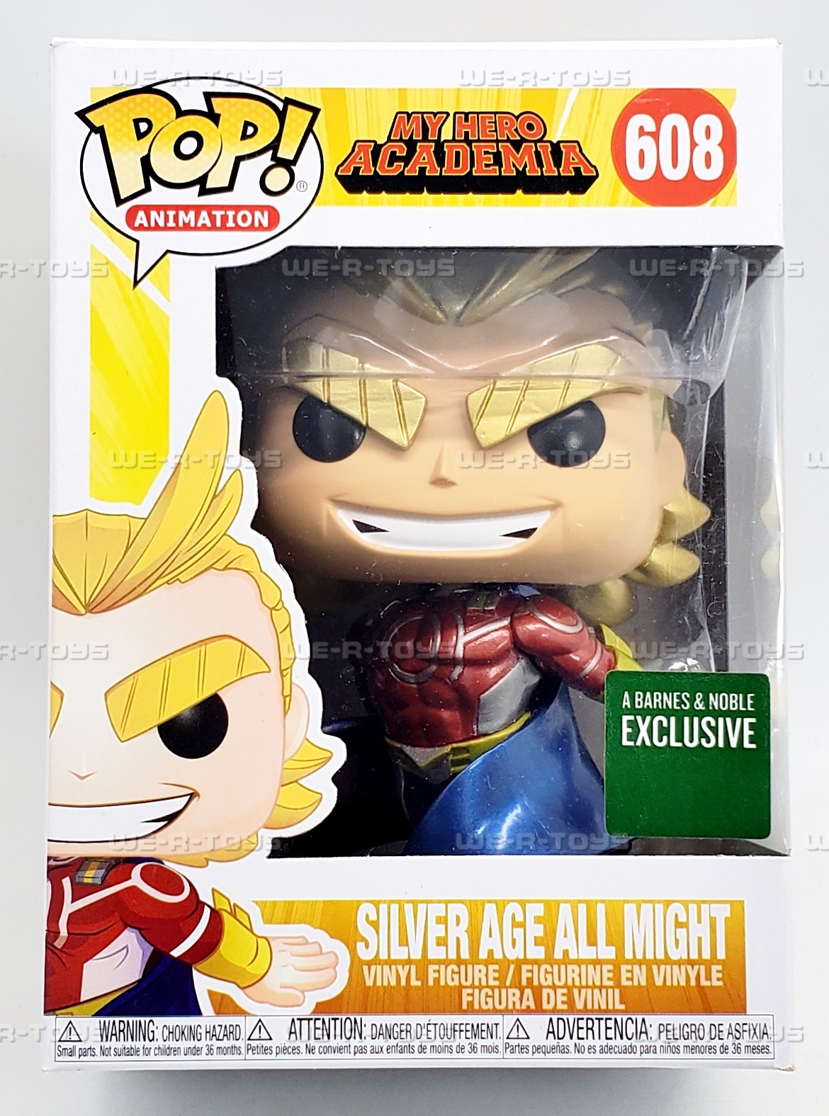 Funko POP Animation My Hero Academia Silver Age All Might 608 