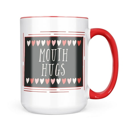 

Christmas Cookie Tin Mouth Hugs Valentine s Day Cute Hearts Mug gift for Coffee Tea lovers