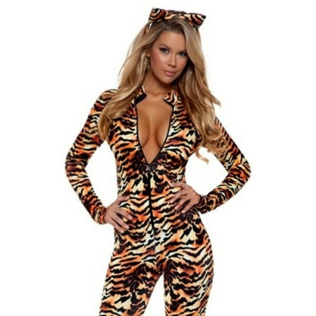 Seductive Stripes Tiger Costume 553719 by Forplay Animal