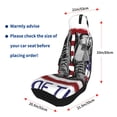 thumbnail image 4 of Sigee Home Of The Free Because Of The Brave for Universal Car Seat Covers, Premium Car Seat Protector Set for Cars, SUVs, Trucks, 4 of 7