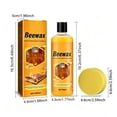 thumbnail image 3 of Beeswax Furniture Polish for Wood - Natural Wood Oil for Protection & Shine - 3.4 fl oz Colorless Polish for Tables, Chairs, and Cabinets, 3 of 6