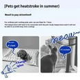 thumbnail image 6 of Foldable Summers Cooling Cats House with 9 Reusable Ice Packs Insulated Air Conditioned Cats Dog Houses Outdoor indoor, 6 of 8