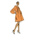 thumbnail image 5 of Vogue Patterns Sewing Pattern Misses' Coat-Xs-S-M, 5 of 5
