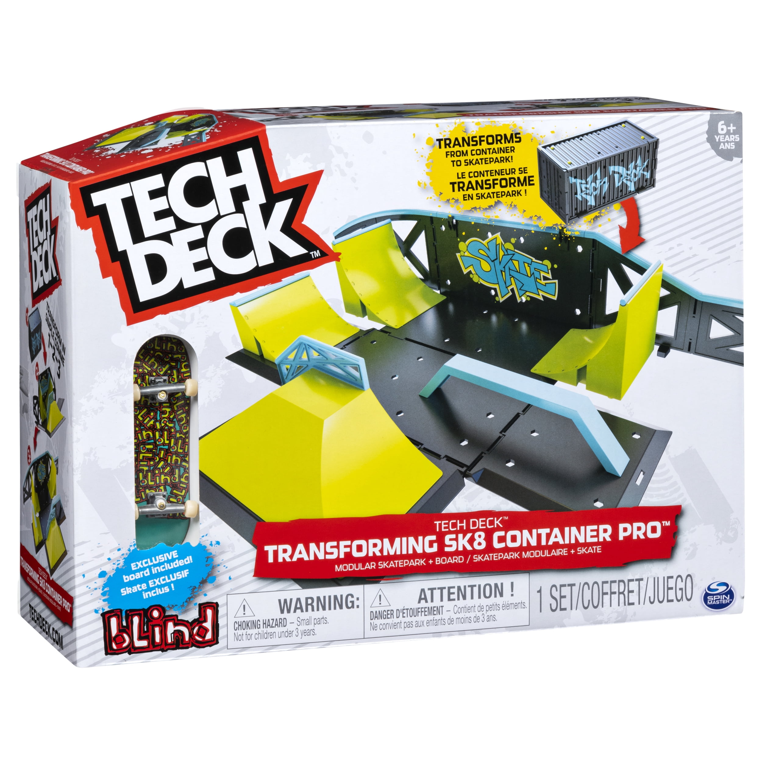 skate parts set ※7/2-5発送休み Tech Deck Cool Performance, Transforming SK8 Fingerboard