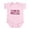Petal Pink, variant on CafePress - Warrior Princess Infant Bodysuit - Baby Light Bodysuit, Size Newborn - 24 Months