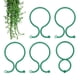 thumbnail image 1 of Uxcell 50-Pack Clips de Soporte para Plantas, 2.4" x 1.6" x 0.08"( L x W x H ) Clips de Enredadera de Plástico, 1 of 1