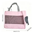 thumbnail image 3 of Pet Tote Carrier Bag with Head Opening, Breathable Mesh Window Cat Dog Travel Bag for Small Pets, Portable Carrying Bag for Outdoor Use, 3 of 6