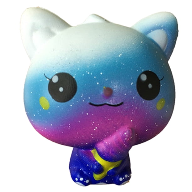 Squishy Slow Rebound Ice Cream Cat Doll Toy Squeeze Stress Reliever Juguetes De Descompresión Para Niños Adultos Cateissary FN007607-03