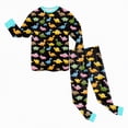 thumbnail image 5 of UAYOTSE Baby Girl Spring Clothes Toddler Spring Outfit Girl Spring Contrast Color Sweatshirt Shirt Pants Winter Outfit Toddler Gift 3 6 12 18 24 Months 2T 3T Outfits,Sizes 7-8 Years, 5 of 6