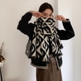 thumbnail image 1 of Nvzi Bufanda larga tipo manta para mujer, bufanda gruesa extragrande para invierno y otoño, bufanda cálida, bufandas grandes de tartán, chal, regalos para damas, G, 1 of 2