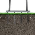 Yard Butler M7 Manual Lawn Spike Aerator, 36"