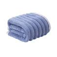 thumbnail image 5 of Hmgxay Vertical Striped Coral Fleece Towel, Soft and Absorbent Face Towel, Quick-Drying Couple's Bath Towel, Fragrance-Free Hygienic Bathroom Towel(13.8x29.5 Inches), 5 of 6
