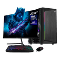 thumbnail image 1 of Computadora Gamer IA Ready Xtreme PC Gaming Intel Core Ultra 5 225 16GB DDR5 SSD 500GB Monitor 23.8 WIFI Black Multitarea Avanzada con IA, 1 of 6