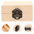 thumbnail image 2 of MasteelfCA Essential Oil Wood Box Wooden Essential Oil Box Essential Oil Bottle Case Wrapping Wood Box, 2 of 8