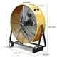 thumbnail image 2 of Ventilador de tambor Simple Deluxe Heavy Duty Metal de 36 pulgadas y 3 velocidades, 2 of 7