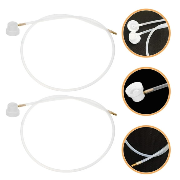 FRCOLOR 2pcs Spray Can Nozzle Extension With Flexible Hose For Car Auto Nozzle Film Paint Spray Can Accessories