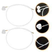 FRCOLOR 2pcs Spray Can Nozzle Extension With Flexible Hose For Car Auto Nozzle Film Paint Spray Can Accessories