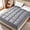 Light Gray, variant on WISHEAD Queen Mattress Topper, Plush Pillow Top Mattress Pad, 700 GSM Down Alternative Fill, Cooling 400TC Breathable Cover, Deep Pocket Up to 21", White