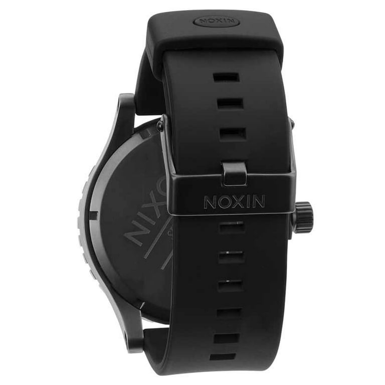 Nixon Men's A058680 51-30 PU Black Dial Polyurethane Rubber Strap