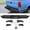 Black, variant on KOJEM Rear Bumper Assembly Compatible with 1988-2000 Chevy Chevrolet GMC Suburban C/K C1500 C2500 C3500 K1500 K2500 K3500 Tahoe Yukon Blazer W/Strip Pad GM1101109 999863