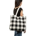 thumbnail image 2 of Multipurpose Canvas Tote Bag , Reusable Grocery Bag with Handles, Reusable Shopping Bag for Groceries, 2 of 6