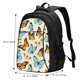 thumbnail image 5 of Fotbe Butterflies Mochila con Estampado y Puerto USB para Hombre y Mujer, Mochila Antirrobo, Mochila de Viaje, Mochila Escolar, Mochila Universitaria, 5 of 7
