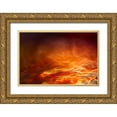 thumbnail image 1 of Marthinussen, Willy 18x13 Gold Ornate Wood Framed with Double Matting Museum Art Print Titled - Burning Water, 1 of 4